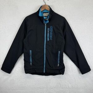Cinch‎ Jacket Mens XS Black Softshell Fleece Lined Full Zip Western Ranch
